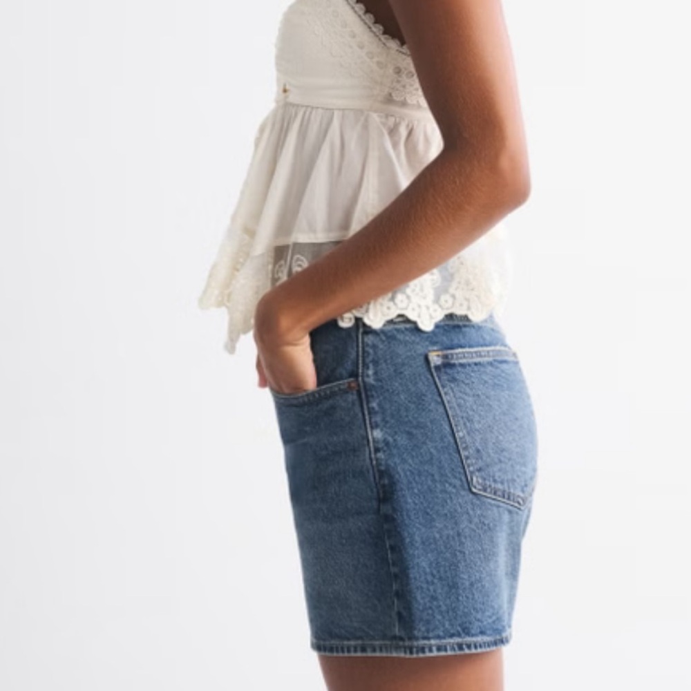 Abercrombie Dad Denim Shorts - Picture 4 of 5